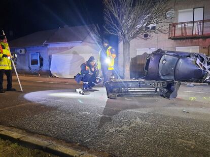 La policía húngara recogía este martes pruebas en el lugar del suceso, en el pueblo de Morahalom.