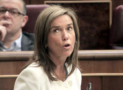 Ana Mato, en el Congreso de Diputados.