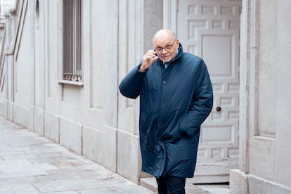El exdirector general de Carreteras, Javier Herrero, a su salida de declarar en el Tribunal Supremo por el 'caso Koldo', el 5 de marzo.