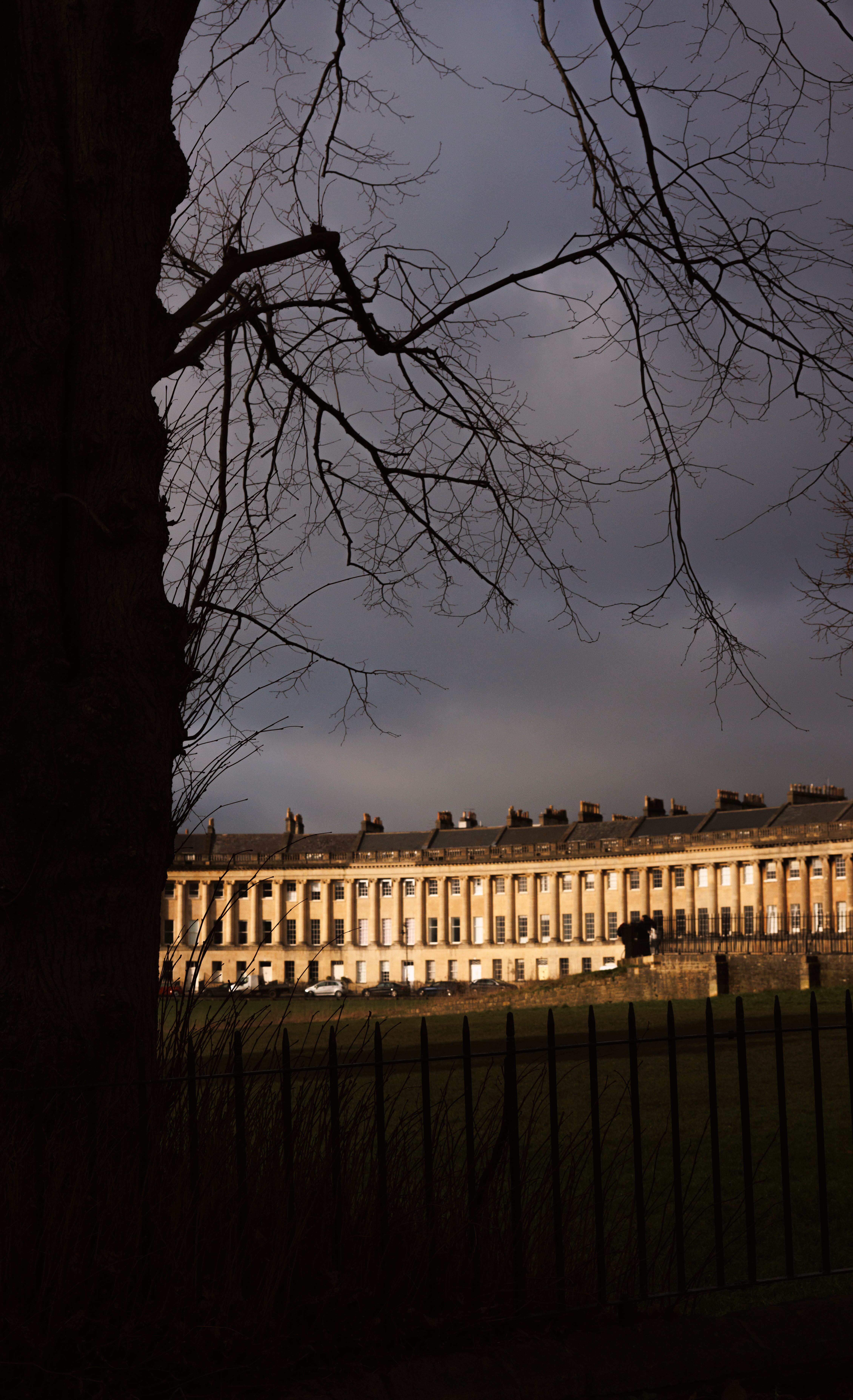 El Royal Crescent de Bath, que aparece en su novela 'Persuasión'.