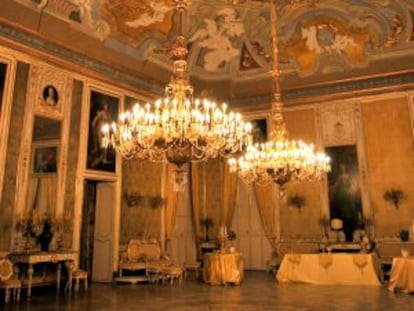 El palacio Valguarnera-Gangi, del siglo XVIII, donde Luchino Visconti rodó la escena más famosa de El Gatopardo. 