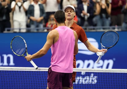 Alcaraz y Sinner US Open 2025