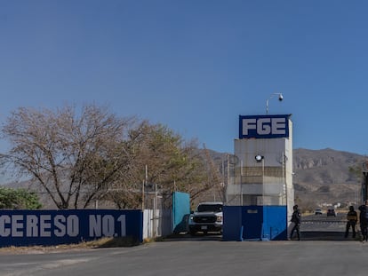 El exterior del Centro de Reinserción Social (CERESO) de Chihuahua el 12 de diciembre de 2022.