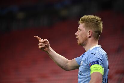 De Bruyne, ante el Gladbach.