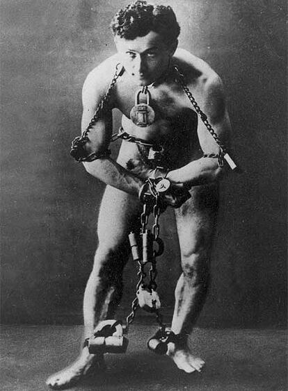 Harry Houdini, en 1899