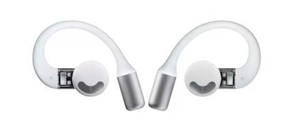 Auriculares Nothing Ear (Open) aboertos de color blanco