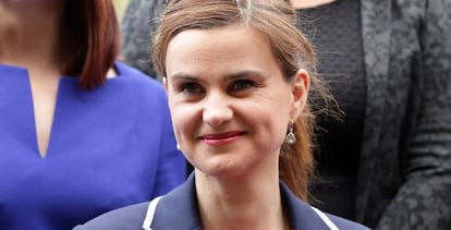 A deputada laborista Jo Cox, o passado maio.