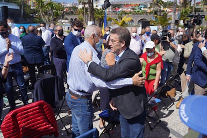 Feijóo en Tenerife