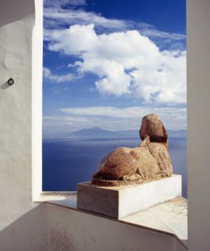 Vistas sobre el golfo de Nápoles desde la Villa San Michele, en Capri.