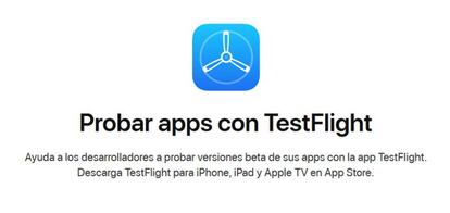 Con TestFlight podrás probar antes que nadie las apps en sus versiones beta.