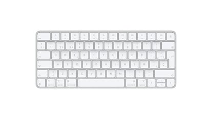 Producto Apple sobre fondo blanco.