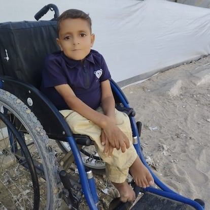 Niños enfermos Franja de Gaza