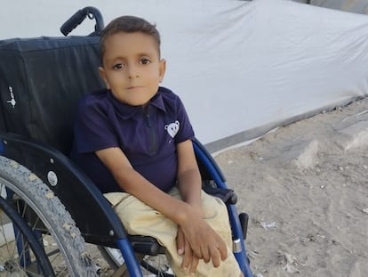 Niños enfermos Franja de Gaza