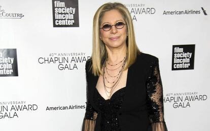 Barbra Streisand, en el Lincoln Center de Nueva York, este sábado.