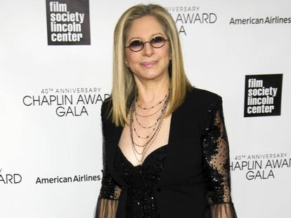 Barbra Streisand, en el Lincoln Center de Nueva York, este sábado.