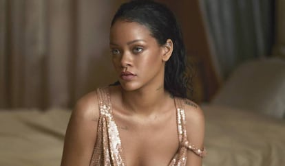 La cantante Rihanna.