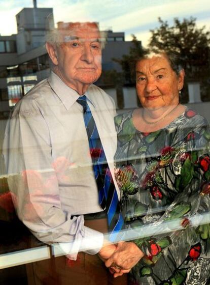 Ramiro Santiesteban y Eugenia Rueda, juntos desde 1945.