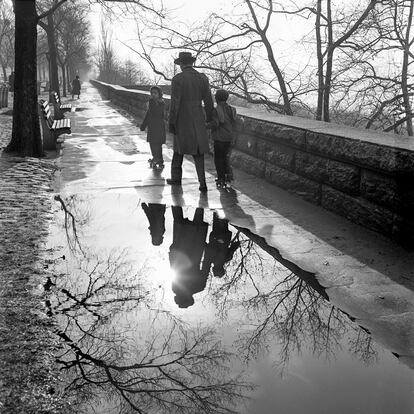 'Riverside Drive', Nueva York, 1953.