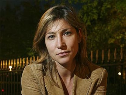 La periodista Isabel Gómez, en Madrid.