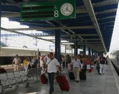 Estación de tren en Tarragona. EFE/Archivo