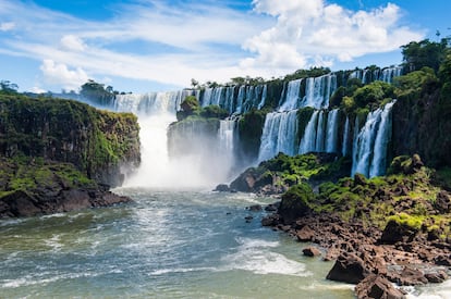 Las cataratas de Iguazú.