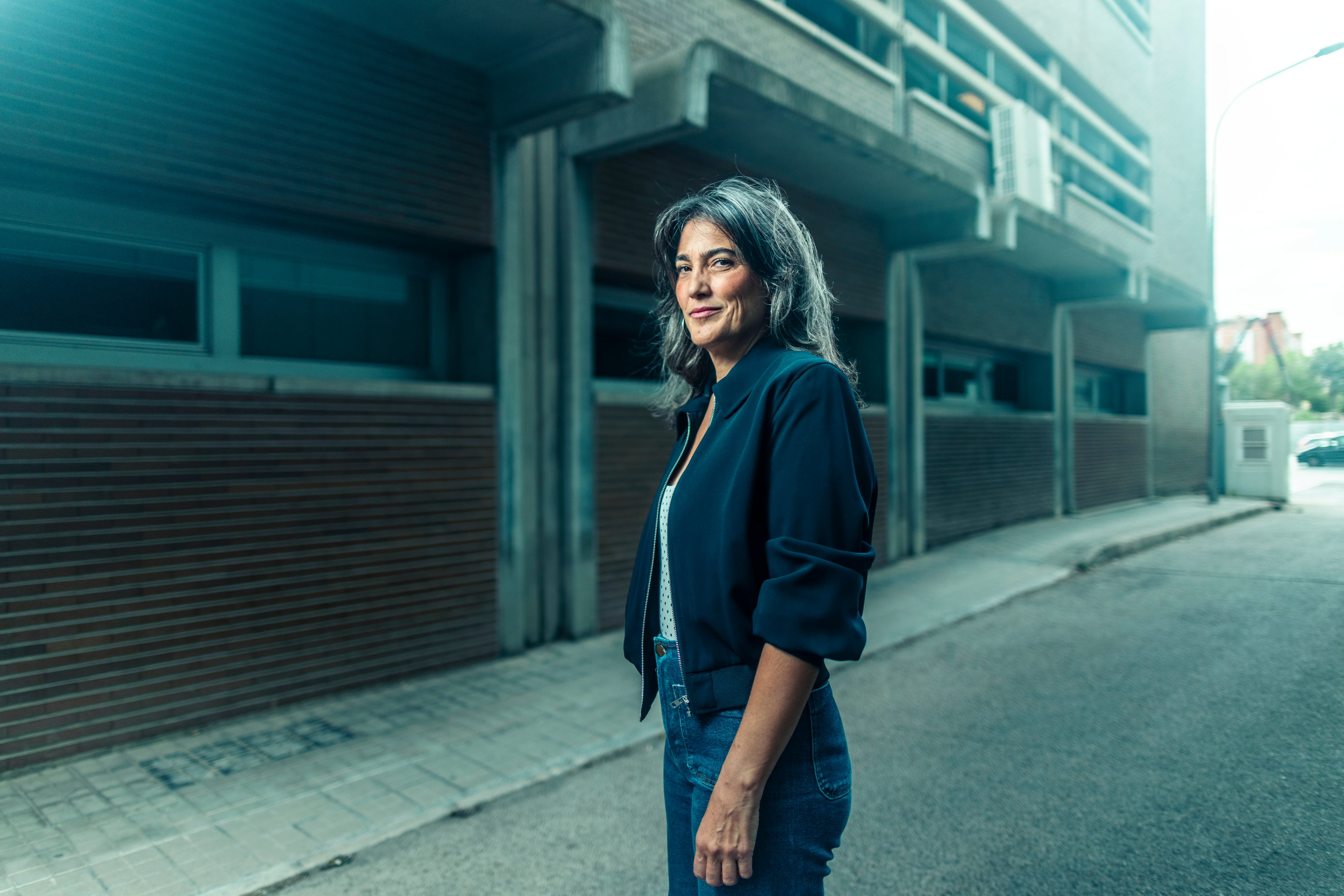  Manuela Bergerot, en la redacción de EL PAÍS.