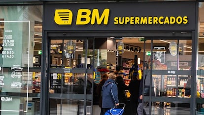 Supermercado de BM en Tres Cantos (Madrid).