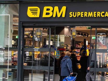 Supermercado de BM en Tres Cantos (Madrid).