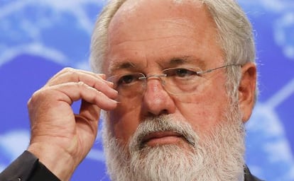 Miguel Arias Ca&ntilde;ete, comisario europeo de Clima y Energ&iacute;a. 