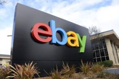 Vista del exterior de la sede de la compañía californiana de internet eBay en San José, Estados Unidos. EFE/Archivo