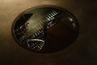 La cava subterránea del restaurante.