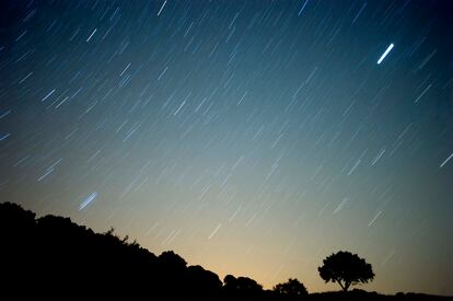 Lluvia de estrellas en la sierra de Grazalema (octubre 2019).