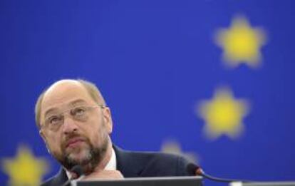 El presidente del Parlamento Europeo, el socialdemócrata alemán Martin Schulz. EFE/Archivo