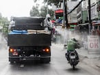 A truck sprays disinfectant amid the coronavirus disease (COVID-19) outbreak in Ho Chi Minh city, Vietnam June 1, 2021. Picture taken June 1, 2021. REUTERS/Stringer  NO RESALES NO ARCHIVES     TPX IMAGES OF THE DAY