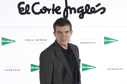 Antonio Banderas, durante la presentación de la campaña.