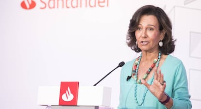 Ana Botín, presidenta de Santander