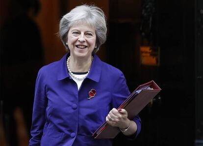 Theresa May, primera ministra del Reino Unido.