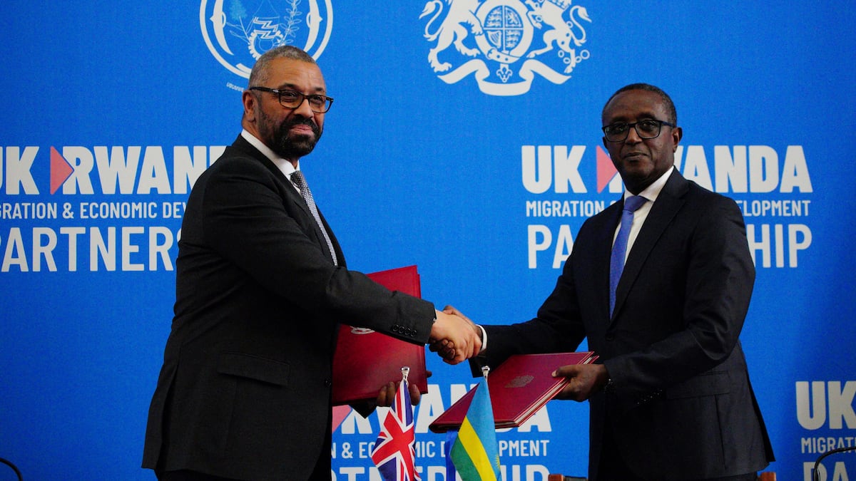 The UK and Rwanda strike new treaty in an attempt to unblock their ...
