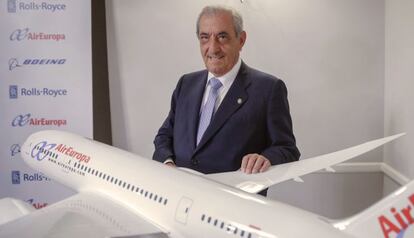 Juan Jos&eacute; Hidalgo, presidente de Air Europa.