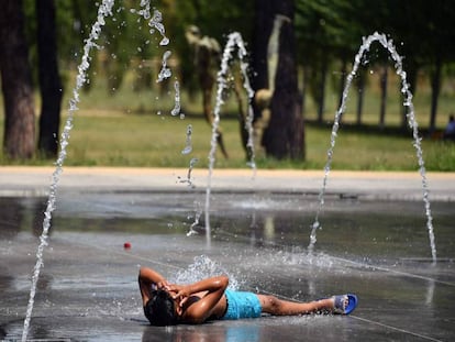 El 27 de junio en Montpellier (Francia), en plena canícula