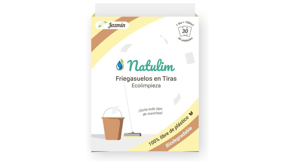 Friegasuelos en tiras ecológico.