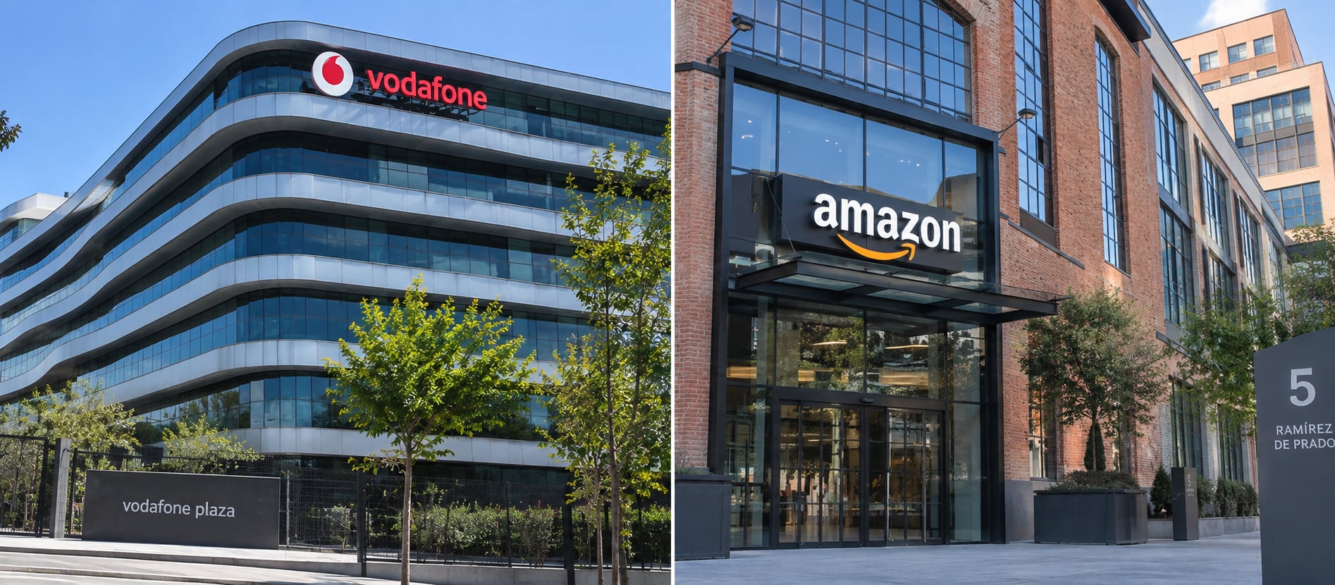 Vodafone arrebata a Telefónica el contrato con Amazon
