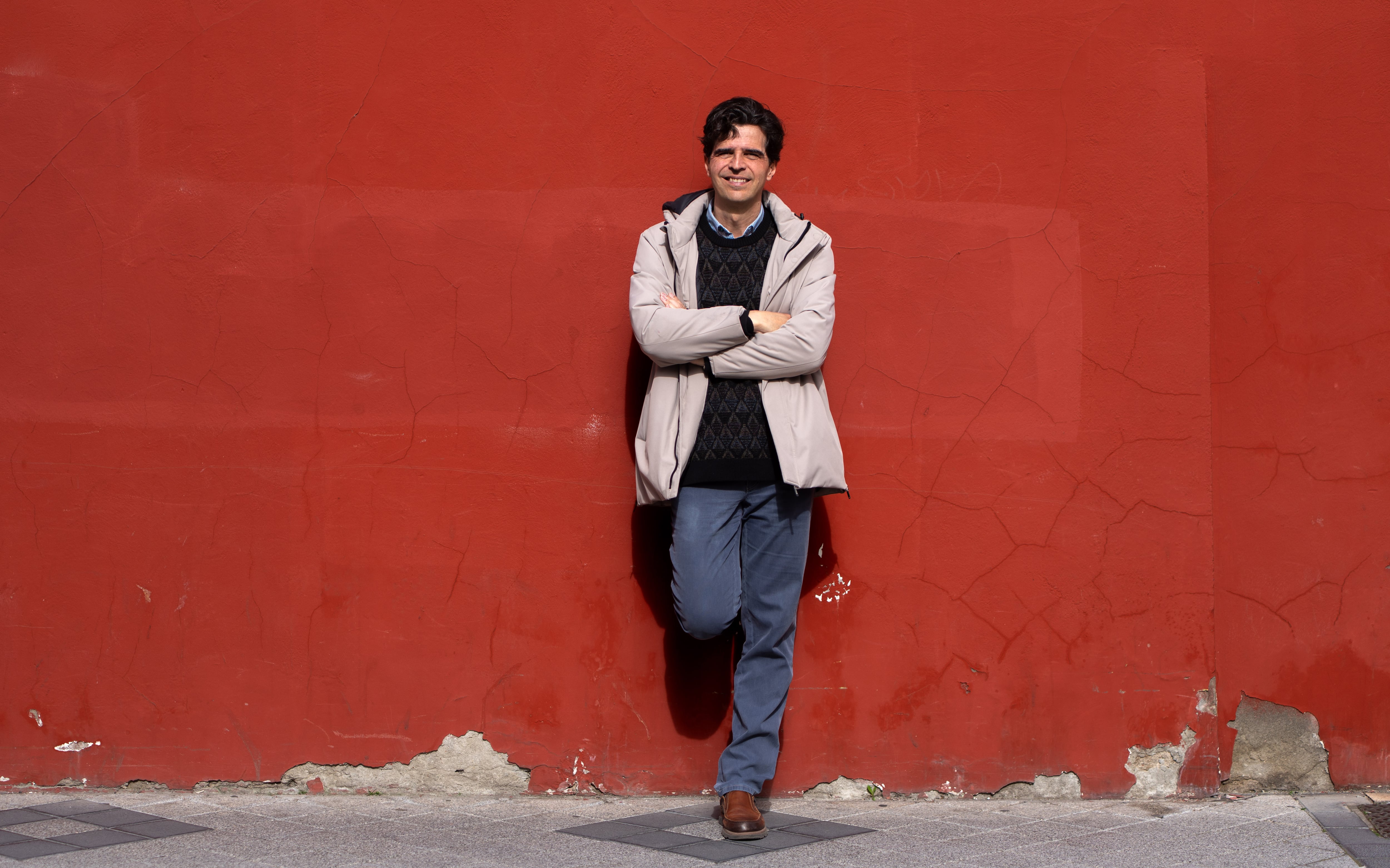 Juan Gascón fotografiado en Zamora, el 5 de marzo.