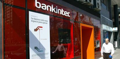 Oficinas de Bankinter en Madrid.