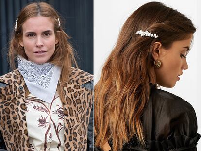 La tendencia capilar del otoño es adornar tu melena con estas horquillas