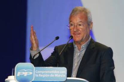 El presidente del PP de Murcia, Ramón Luis Valcárcel. EFE/Archivo