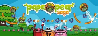 Papa Pear Saga, primer juego de King.com hecho en Espa&ntilde;a.
