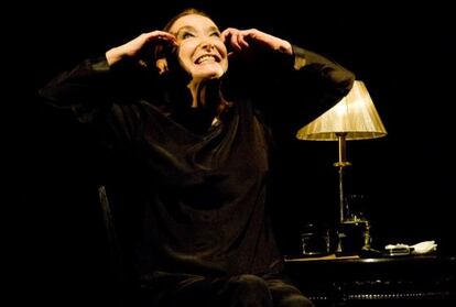 Núria Espert, en La violación de Lucrecia.