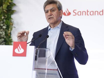 José Antonio Álvarez, consejero delegado de Santander.