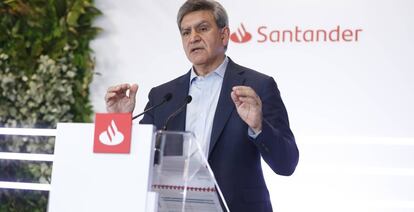 José Antonio Álvarez, consejero delegado de Santander.